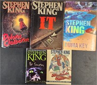 Mixed lot of 5 Stephen King Books