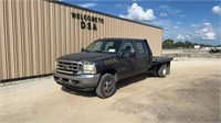2003 Ford F350 Flatbed Truck,