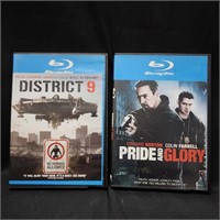 DVD Pride and Glory & District 9