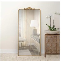 Ravena Floor Mirror With A Gold Frame (65in X 30