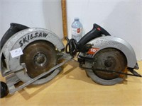 2 Skilsaws 10 AMP - 1 Works / 1 Does not Work