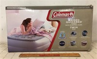 LIKE NEW COLEMAN RAISED QUICKBED - TWIN