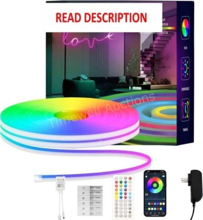 16.4FT RGB LED Strip Lights  App Control *missing