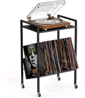 Record Player Stand/Turntable Stand with 2 Tier Re
