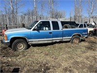 Early 1990’s GMC 1500 4X4 farm truck no TOD was