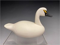 Captain Roger Urie Miniature Swan Decoy 1985
