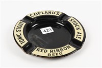 COPLAND'S TONIC STOUT PORCELAIN ASHTRAY