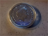 2020 Elizabeth II $2 / Darth Vader silver coin