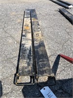 Set of New 7' Pallet Fork Extensions