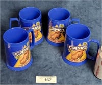 4- Joe Camel Cigarette mugs