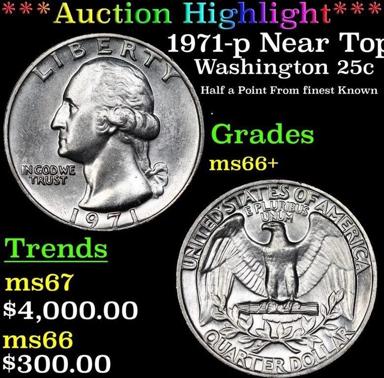 ***Auction Highlight*** 1971-p Washington Quarter