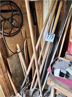 Shovels & Yard Tools(Front porch)