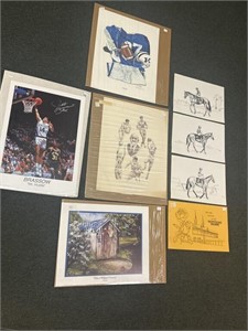 5 Kentucky Related Prints and Poster:  Brandon,