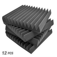 12-Pc Pyle PSI1612 Studio Soundproofing Panel Kit