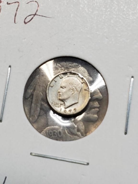 Miniature 1972 Ike Dollar