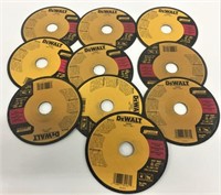 10 New Dewalt 5" x .045" x 7/8" Discs
