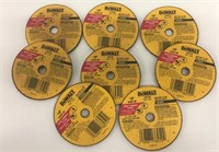 8 Dewalt 3" x 1/8" x 3/8" Metal Cutting Discs