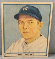 1941 Bill Dickey Play Ball Baseball Card Wrongback