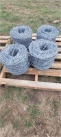 Four Rolls of Barbed Wire (50 Meters Each)