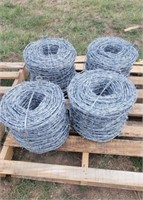 Four Rolls of Barbed Wire (50 Meters Each)