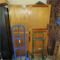 Large wood storage Cabinet