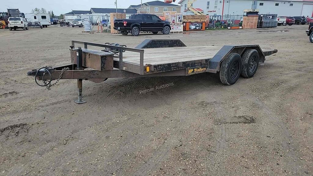 2021 18' HULL Porter Tilt Deck Car Hauler
