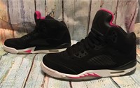 Ladies black and pink Jordan’s