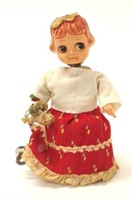 Vintage Japanese wind up doll