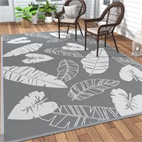 GENIMO Outdoor Rug for Patios Clearance  5 x8