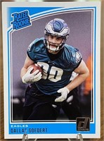 Dallas Goedert 2018 Donruss Rated Rookie