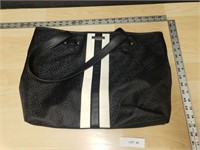 Nautica Tote Bag, Black & White