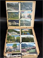 Album of assorted postcards
