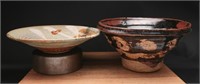 Vintage Harding Black style Pottery Bowls