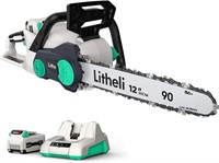 AS IS-Litheli 12 40V Cordless Chainsaw