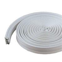 3/8 in. X 3/8 in. X 17 Ft White Silicone Rubber