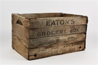 VINTAGE EATON'S GROCERY BOX