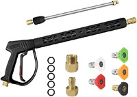 Open Box Pressure Washer Gun with Replacement Exte