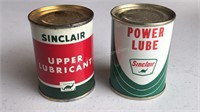 Sinclair Lubricant Cans 3" - 2, NEW OLD STOCK!