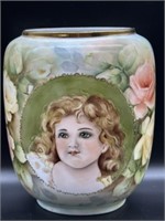 1900s Gerold Porzellan Bavaria Artist Signed Vase