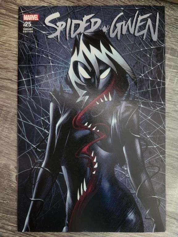 EX: Spider-Gwen #25 (2017) 2nd GWENOM! DEODATO +P