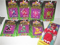 VINTAGE TOYS LOT- Mighty Morphin Power Rangers NEW