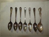 Sterling Silver Teaspoons Flatware 194 grams