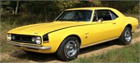 1967 Chevy Camaro (Yellow)