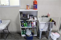 **HUDSON, WI** Shelf with Cleaning Supplies