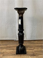 Black Marble & Gilt Pedestal