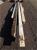Barn beams; qty. 4; 2 are approx. 18' long