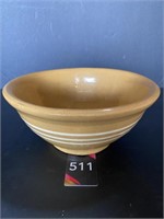 8" Dia Vintage Stoneware Bowl