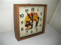 Pard Swift Dog Food Clock 16x16x4