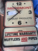 MAREMONT EXAHAUST PRODUCT CLOCK