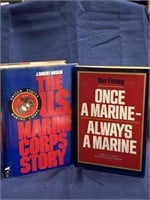 Marines corps book lot military